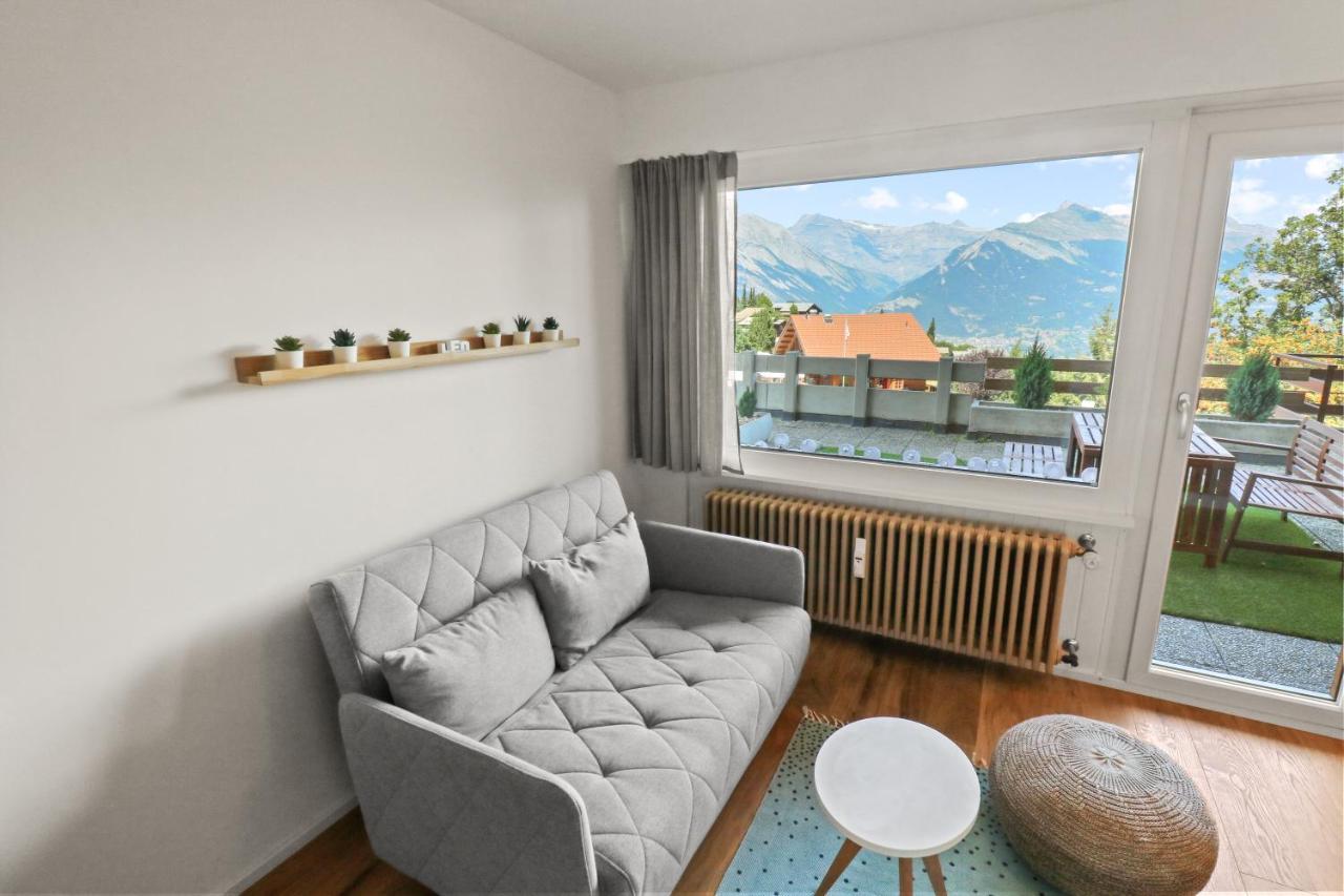 Superbe Appartement Avec Piscine Nendaz Exterior foto